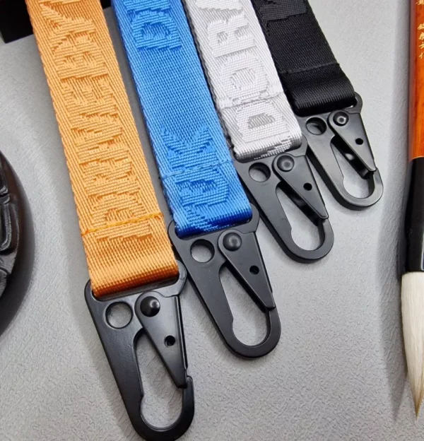MECCANIXITY Nylon Cord Lanyards - 20 Pack Wrist Straps For Bottles, Phones, Flashlights