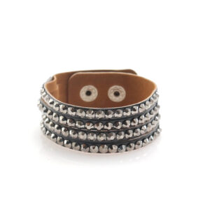 PU-Lederarmband mit farbigen Details