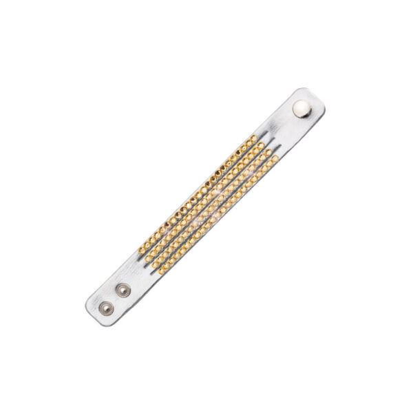 PU Leather Bracelet with Colorful Details - Image 3