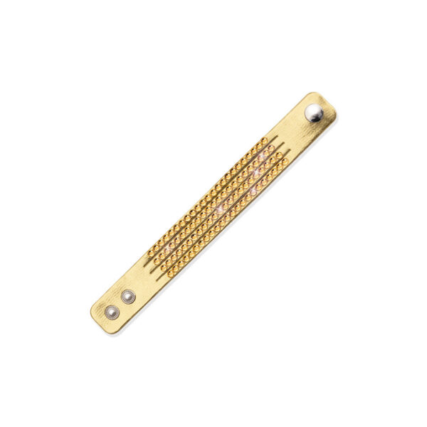 PU Leather Bracelet with Colorful Details - Image 5