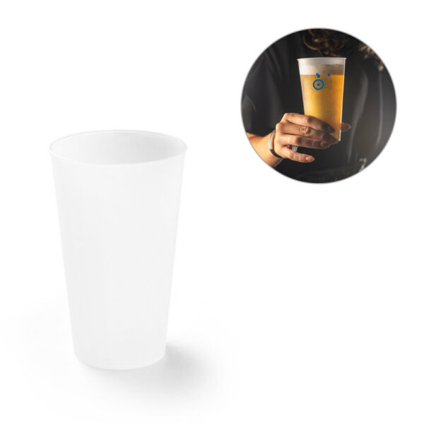 Kane Reusable PP Drinking Cup 500 ml