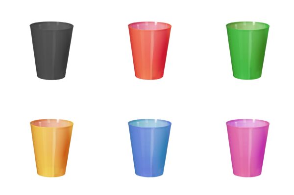 Colorbert – 500 ml korduvkasutatav poolläbipaistev tops erksates värvitoonides - Image 2