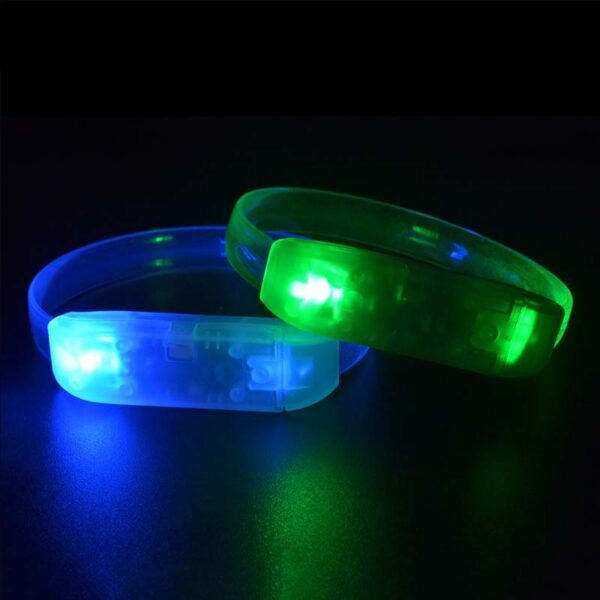 Sound Activated LED Wristbands - Pilt 3