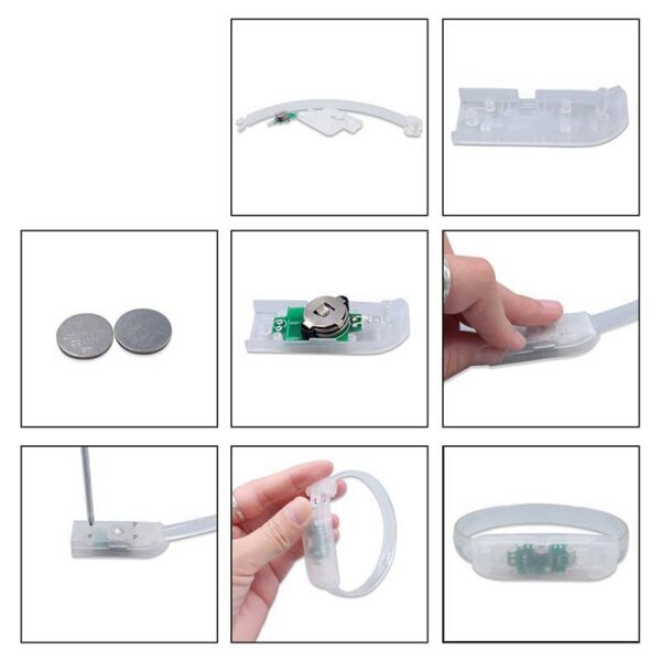 Sound Activated LED Wristbands - Pilt 6