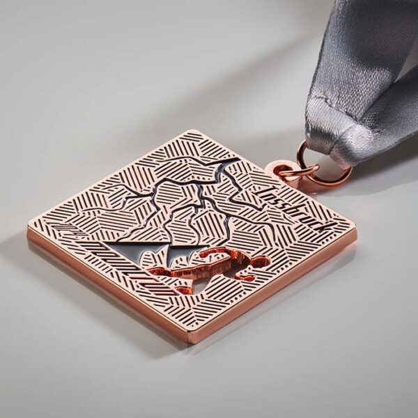 Custom Shape Zinc Alloy Medals - Pilt 4