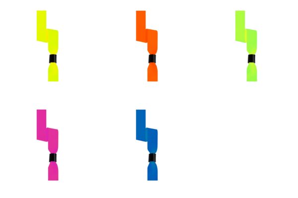 Glow in dark Event Wristbands with Safety Lock - Bild 2