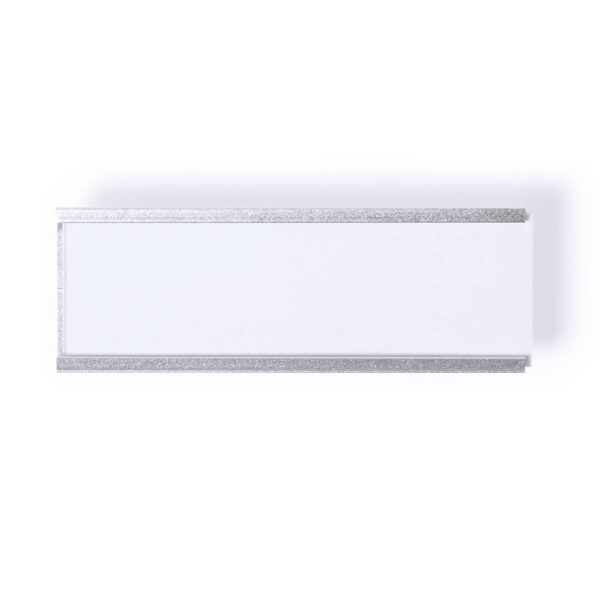 Aluminium Name Badges with Clip and Pin - Image 3