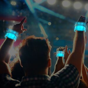 Leichte LED-Armbänder mit Fernbedienung