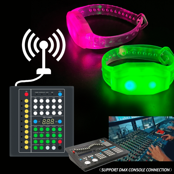 Lightweight Remote LED Wristbands - Pilt 7