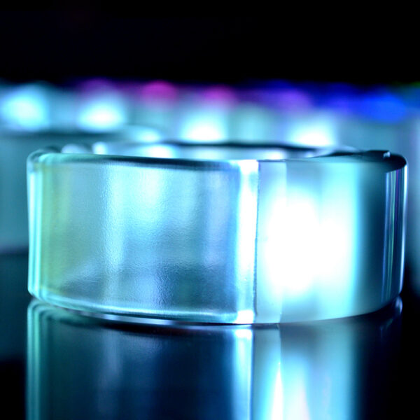 Sculpted Remote Control LED Bracelet - Image 3