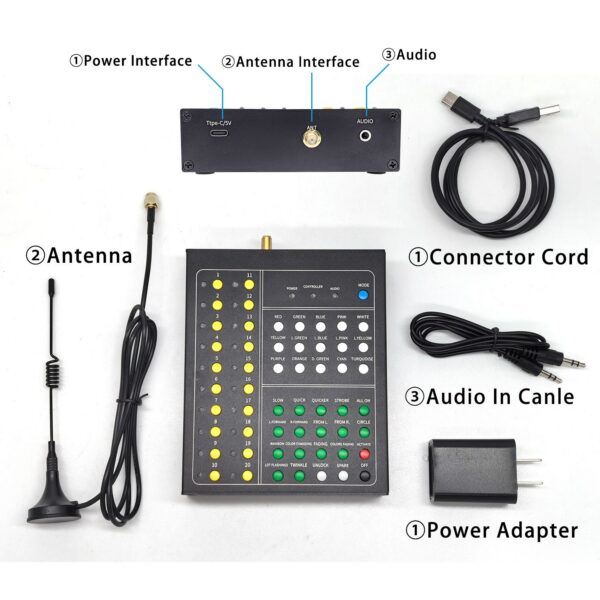 Remote & DMX Controllers for LED Wristbands - Bild 2