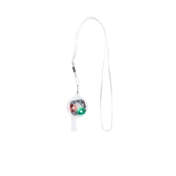 LED Safety Whistle with Cord - Image 2