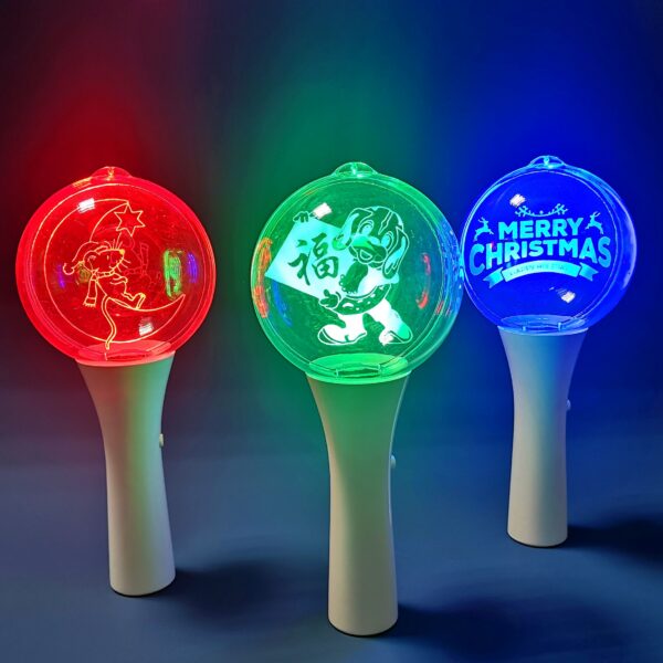 Tilpassbare LED-konsertlyspinner