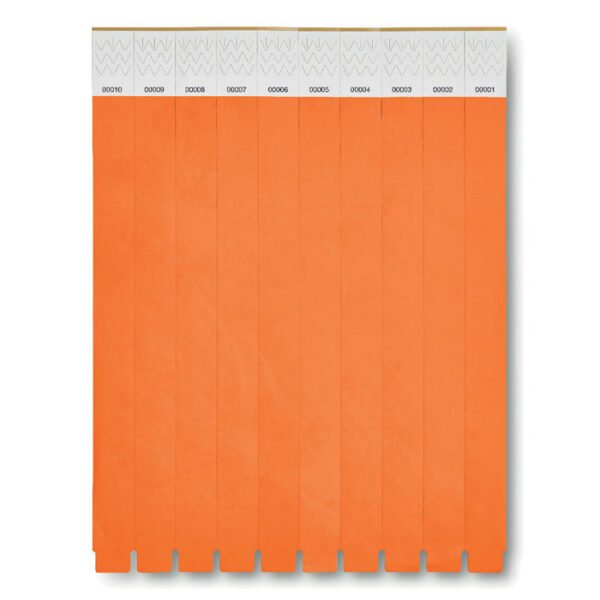 Numbered Plain Tyvek Wristbands - Obraz 11