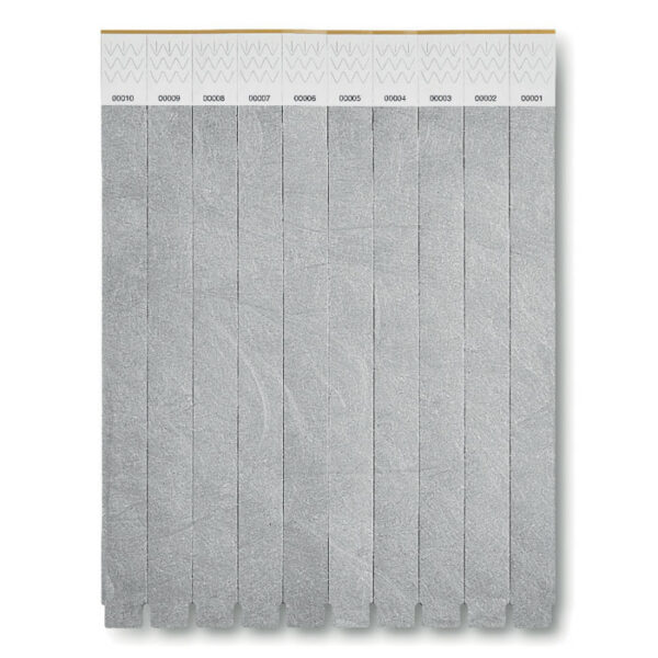 Numbered Plain Tyvek Wristbands - Obraz 4