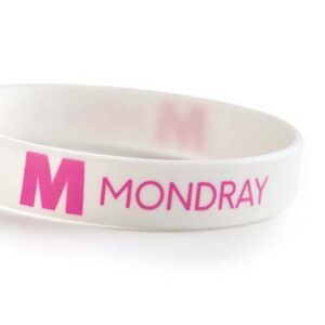 Printed Silicone Wristbands with Logo