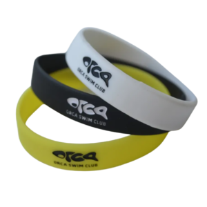 Silikonarmbänder – Tiefprägung / Farbfüllung