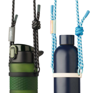 Custom 2-Tone Round Cord Bottle Slings (Crossbody)