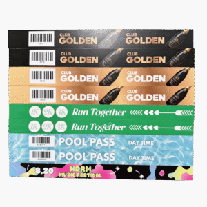 Custom Printed Synthetic Paper Wristbands