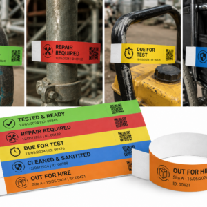 Equipment Maintenance Tags & Identification Bands