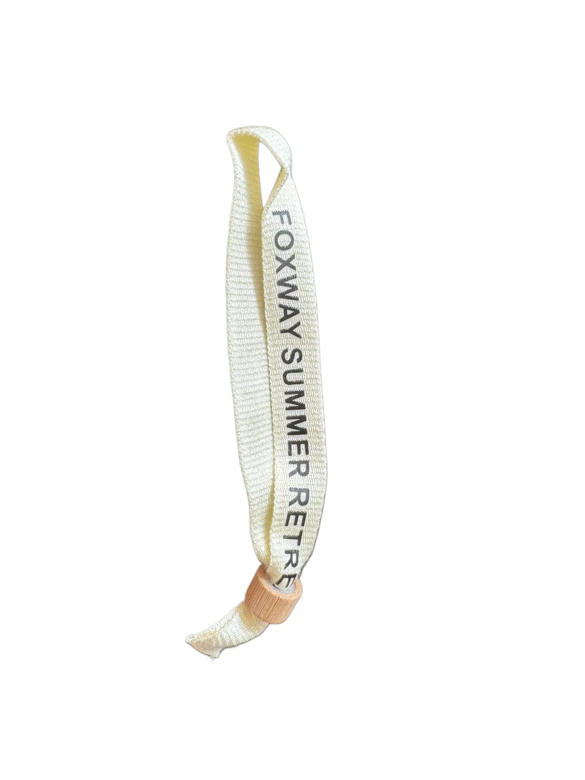 Armbånd af bambusfiberstof med trykt logo