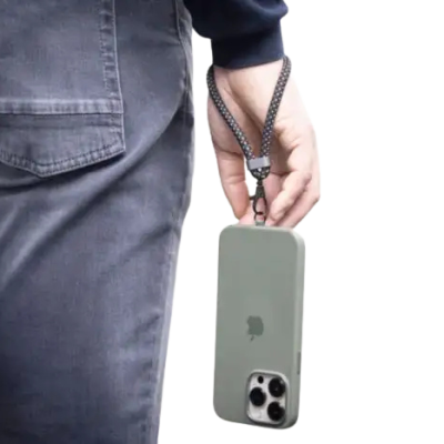 Charging Cable with rPET Phone Strap (60W USB-C) 1