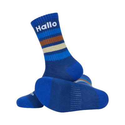 Custom Knitted Socks with Logo 1