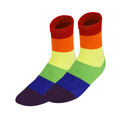 rainbow socks